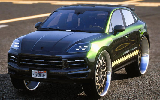 (Unbranded) Porsche Cayenne Coupe Donk 2024 (Armored ) | GZ Customs