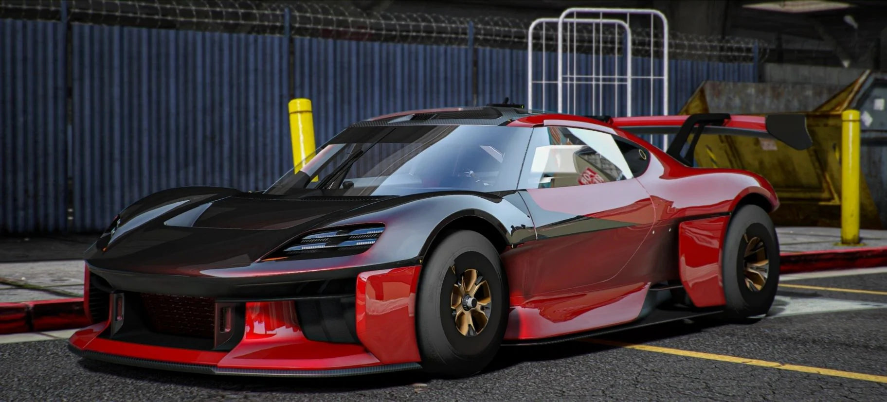 (Unbranded) Porsche MISSION R RACE CAR | GG