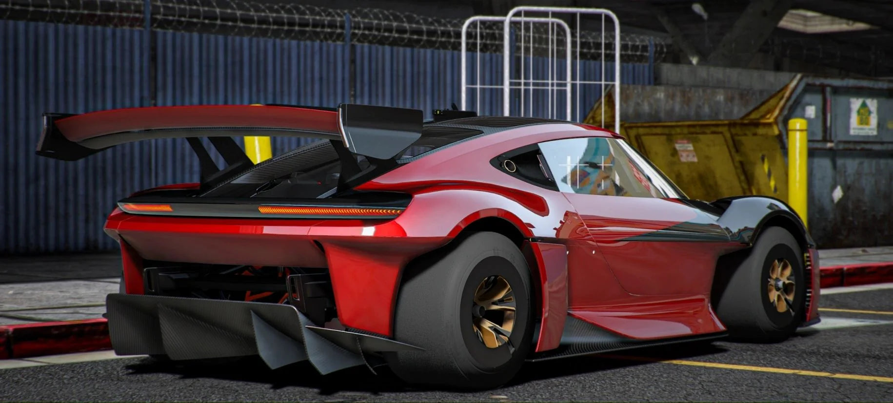 (Unbranded) Porsche MISSION R RACE CAR | GG