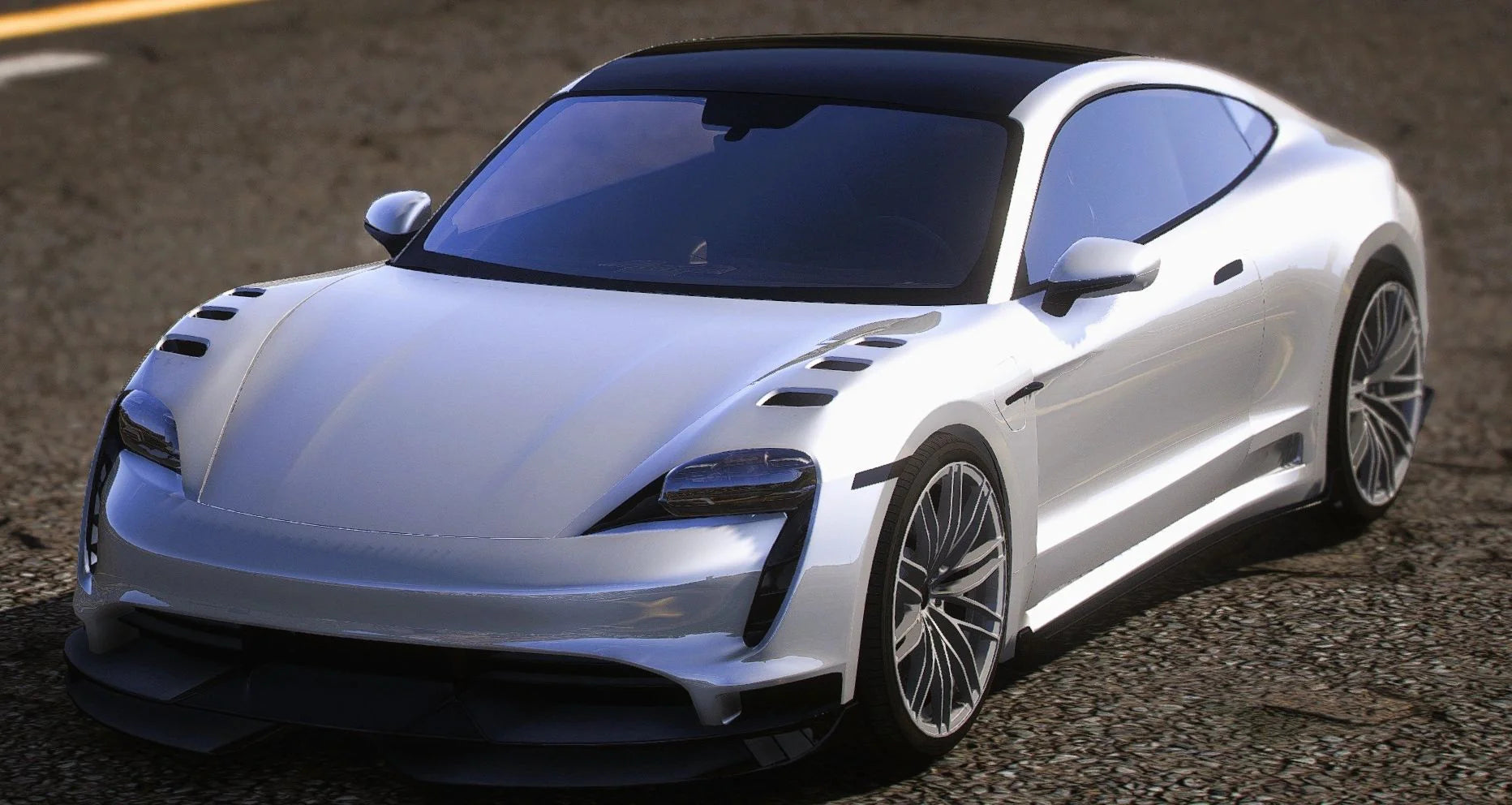 (Unbranded) Porsche Taycan Coupe 2NCS | PolyFex