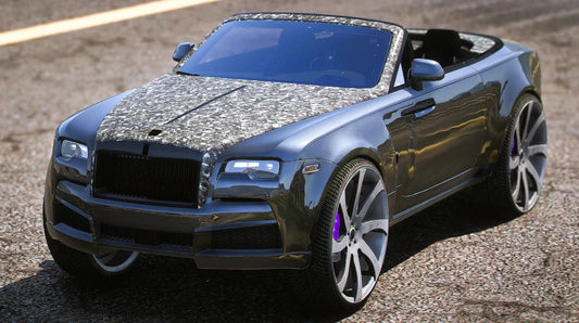 (Unbranded) Rolls Royce Dawn on Dub Rims | Bondie