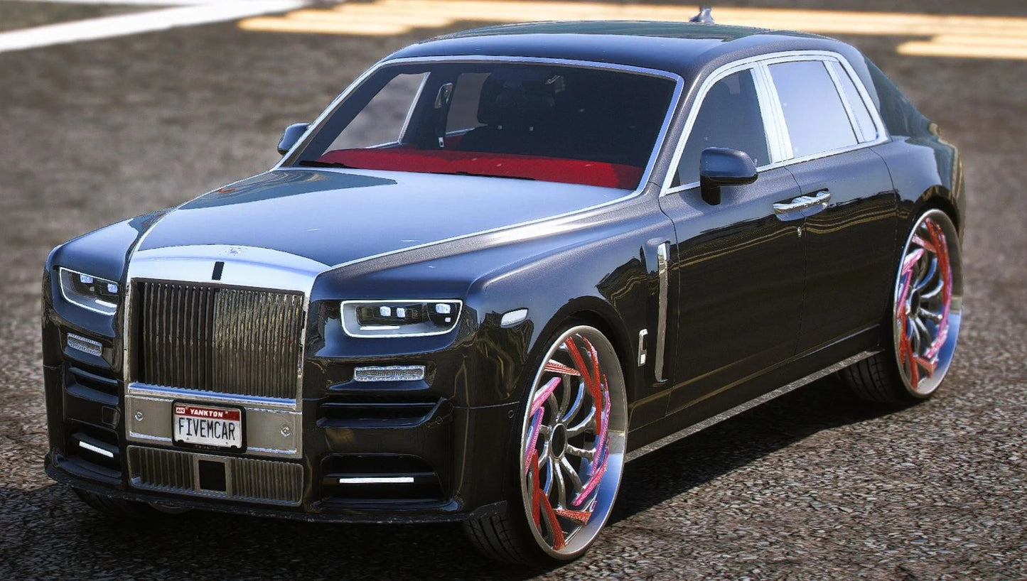 (Unbranded) Rolls Royce Phantom 8 Mansory Donk Spiners Glow | Resnonverba