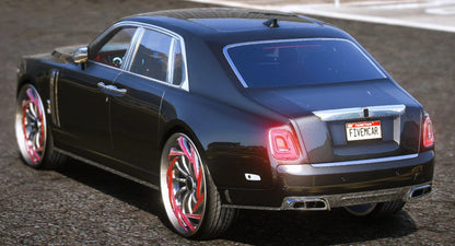 (Unbranded) Rolls Royce Phantom 8 Mansory Donk Spiners Glow | Resnonverba