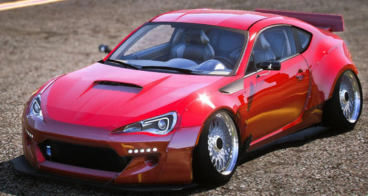 (Unbranded) Subaru BRZ Stanced Widebody | GR Customs