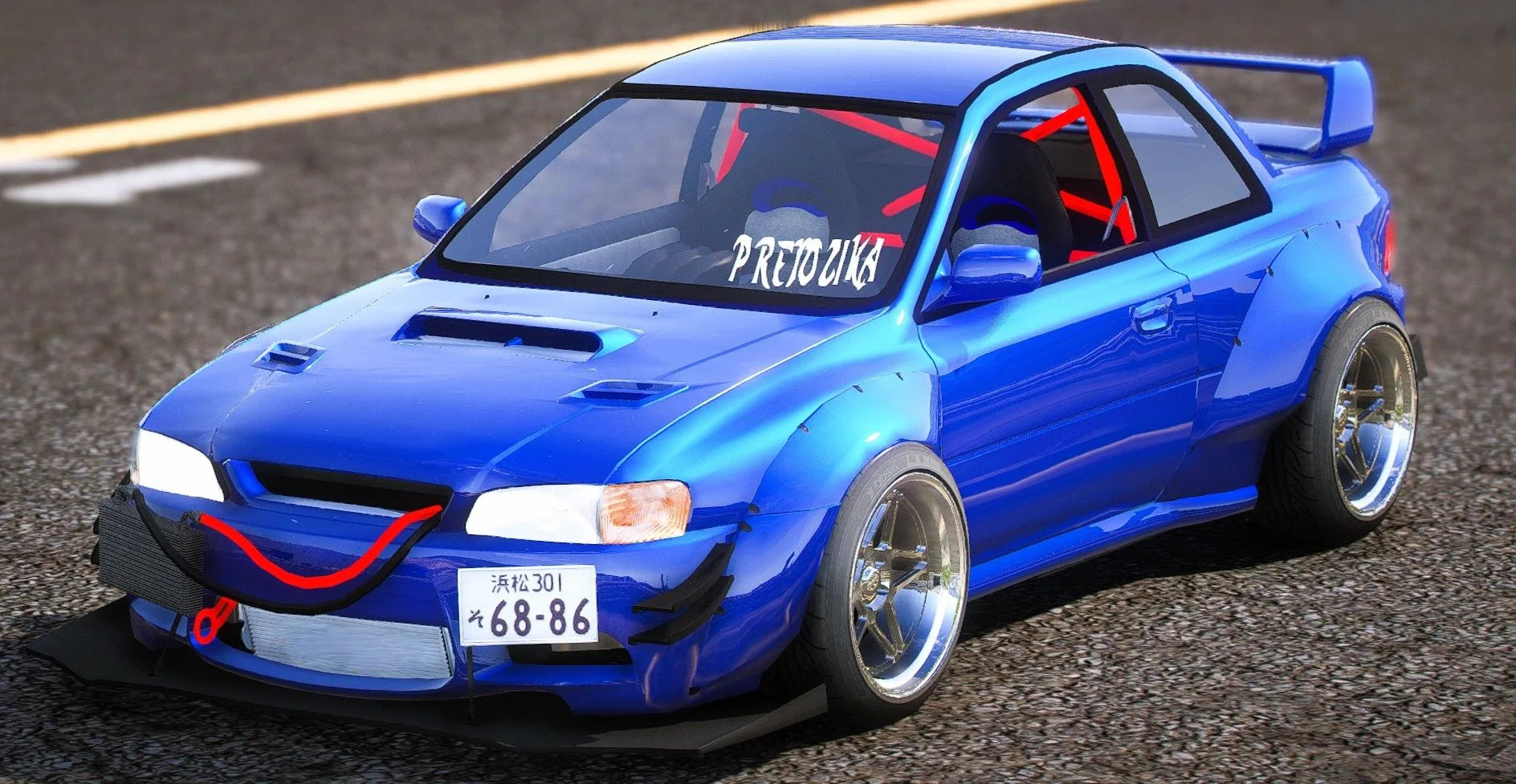 (Unbranded) Subaru Impreza STi | Mashrat