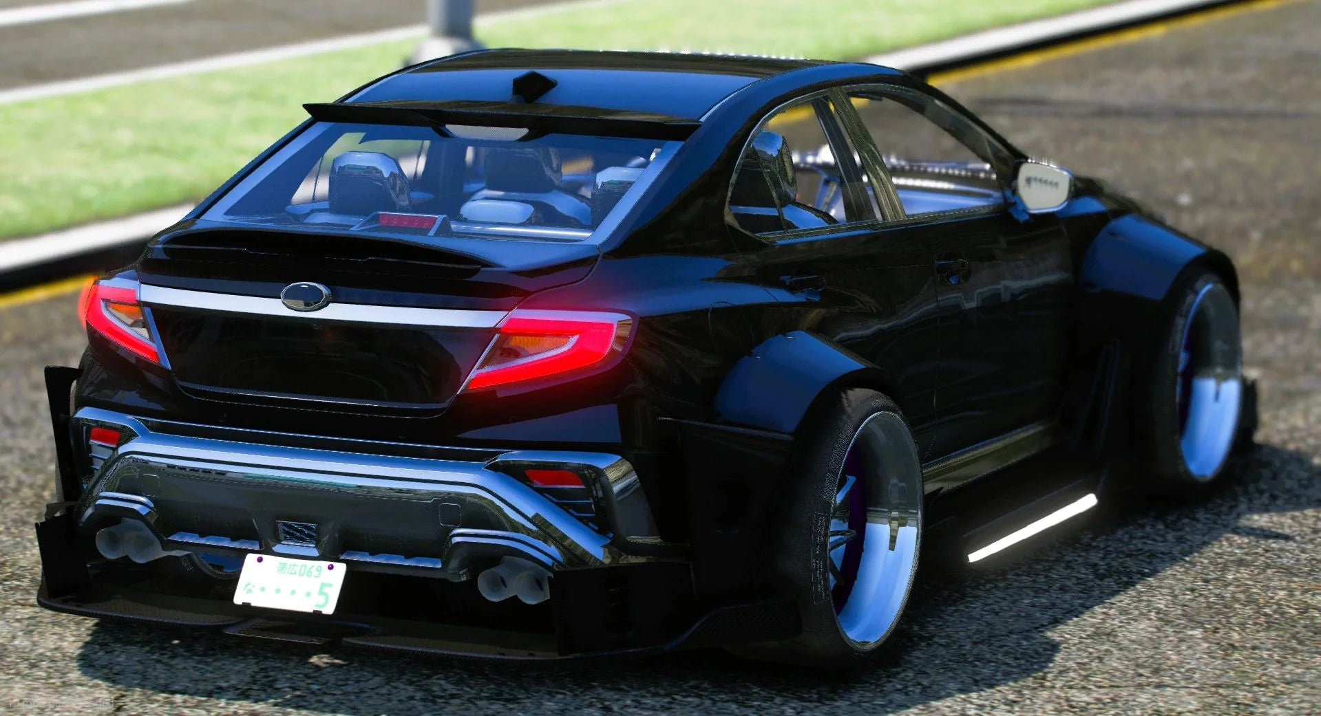 (Unbranded) Subaru Impreza WRX 2022 Bodykit | Hamada Drift