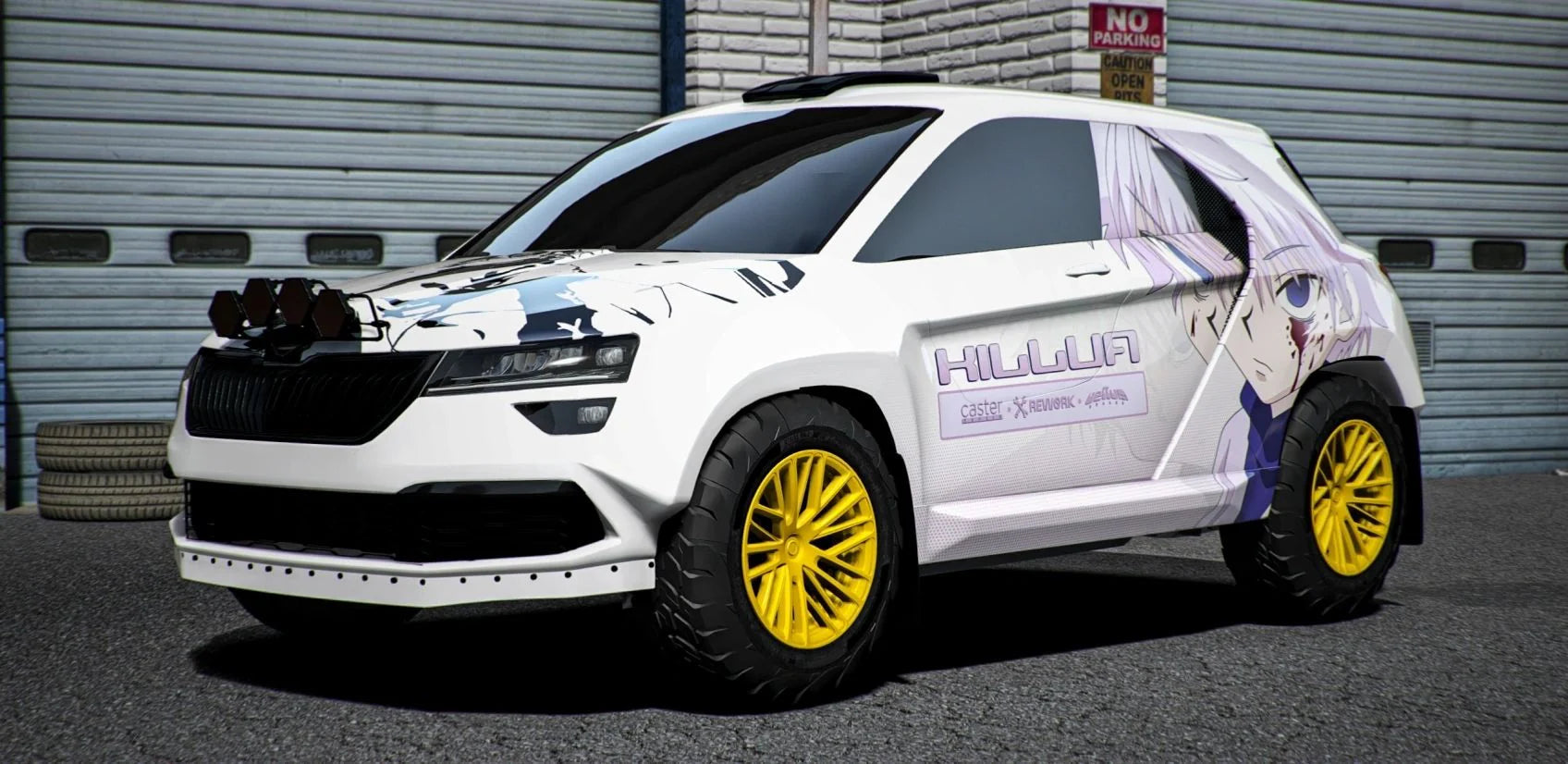 (Unbranded) Skoda Kodiaq Dakar Concept (4 Liveries) | PheDres