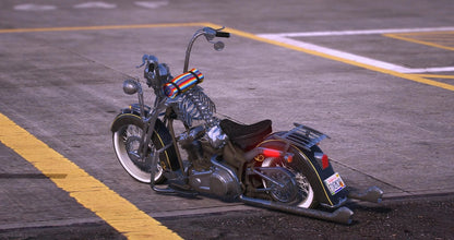 (Unbranded) Sringer Softail Halloween Custom Espiritu | Acknod Motorcycle