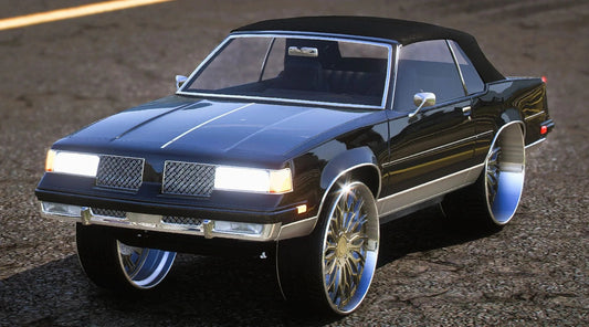 (Unbranded) Tiarra Luxury Grilles Oldsmobile Cutlass on Rucci Forged (Animated Roof) | PNUT Customs