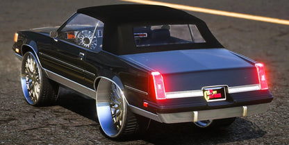 (Unbranded) Tiarra Luxury Grilles Oldsmobile Cutlass on Rucci Forged (Animated Roof) | PNUT Customs