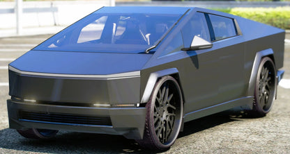 (Debadged) Tesla Cybertruck on Forgiatos (Bulletproof) | PNUT Customs