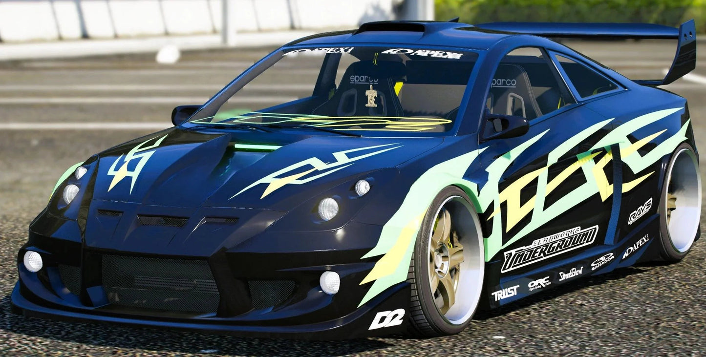 (Unbranded) Toyota Celica T23 Underground | Zlayworks
