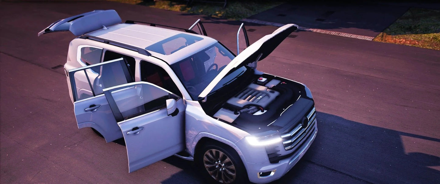 (Unbranded) Toyota LC300 2022 [Animation Roof] | Majestic