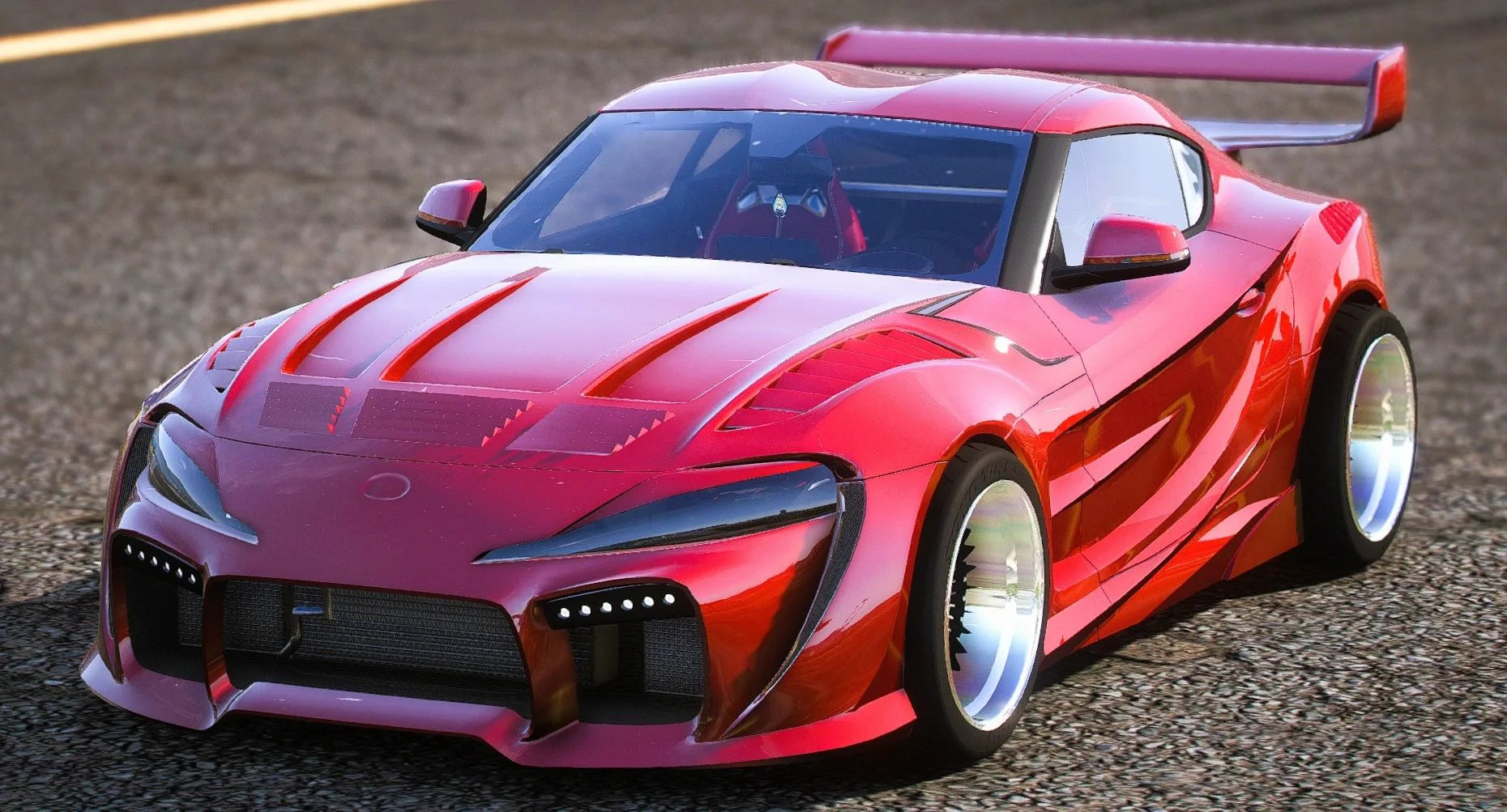 (Unbranded) Toyota Supra A90 Abflug Concept | VXZ