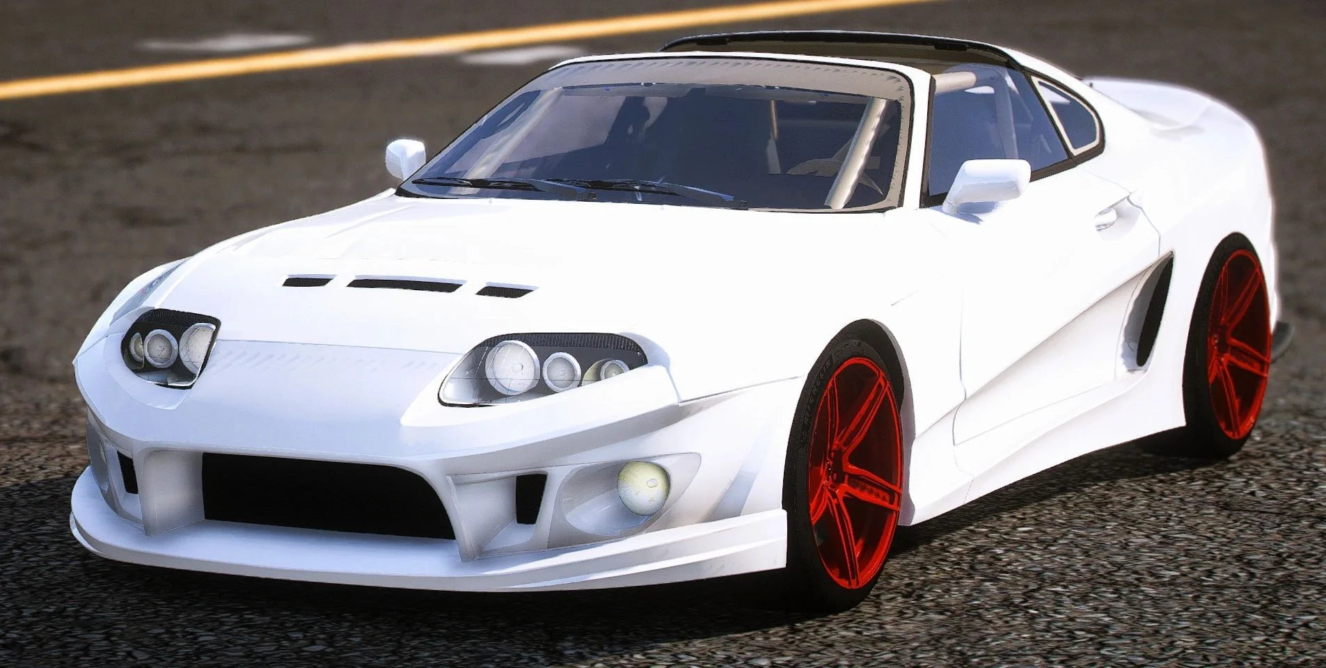 (Unbranded) Toyota Supra MK4 Abflug Kit | H4R-77