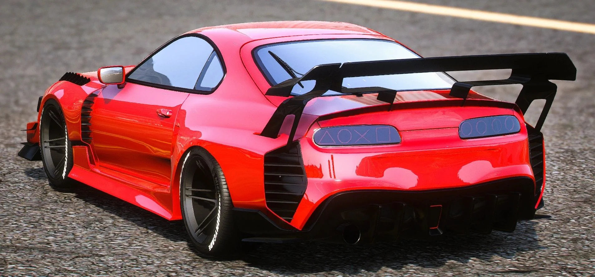(Unbranded) Toyota Supra MK4 Stage2 Hycade | Adan