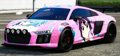 (Unbranded) Uzi Audi R8 | Potato Mods