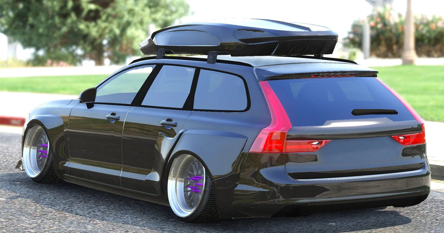 (Unbranded) Volvo V90 Widebody Stanced 6 Seater | sly