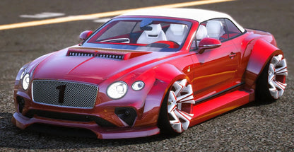 (Unbranded) Widebody Bentley Continental GT Convertible Number 1 Edition | HamadaDrift