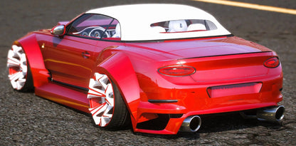 (Unbranded) Widebody Bentley Continental GT Convertible Number 1 Edition | HamadaDrift