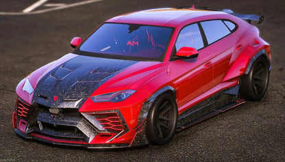 (Unbranded) Widebody Lamborghini Urus Mansory | Amxsco