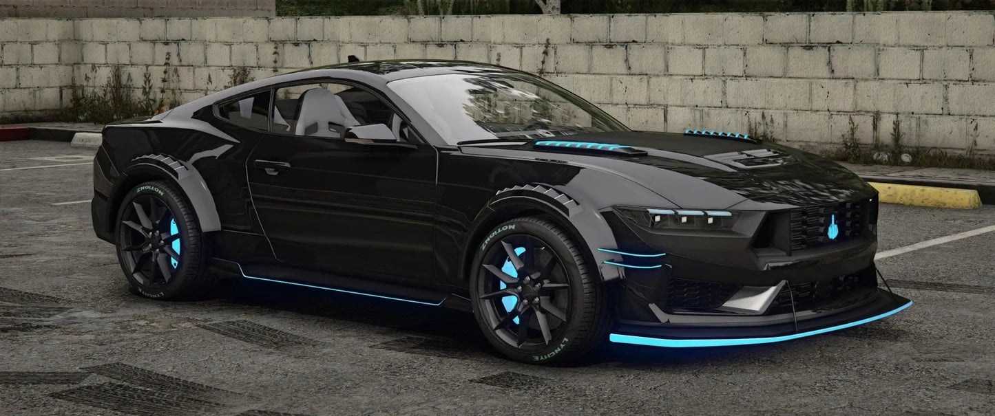 (Unbranded) 2024 Ford Mustang Dark Horse Custom | Delayhaad