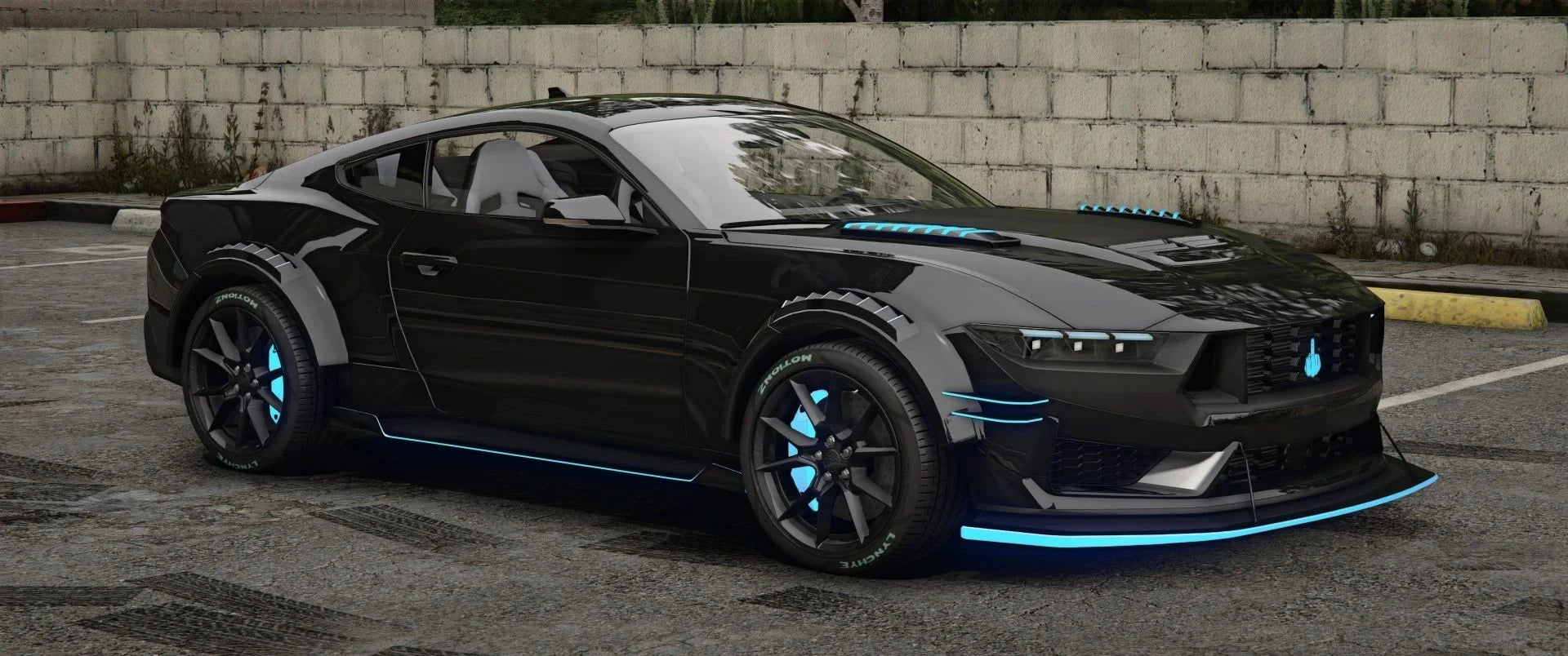 (Unbranded) 2024 Ford Mustang Dark Horse Custom | Delayhaad