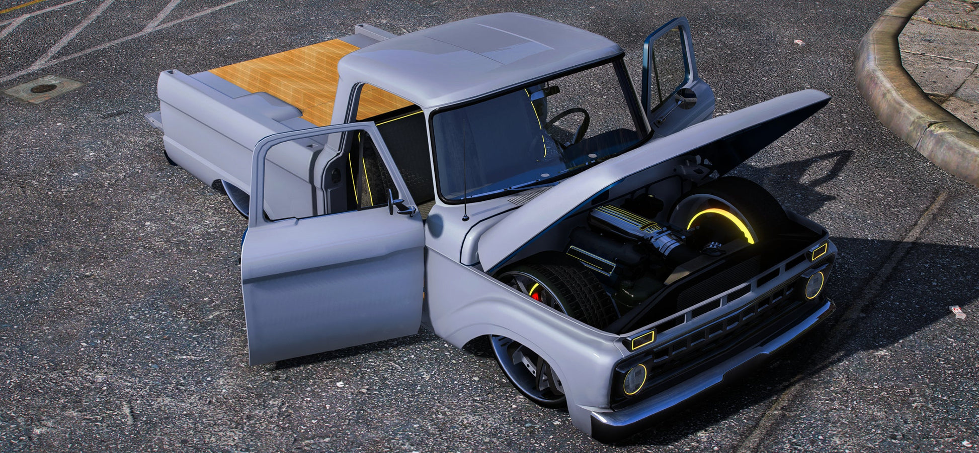 (Unbranded) 1956 Ford F100 HUNNIT BAGGED | GG