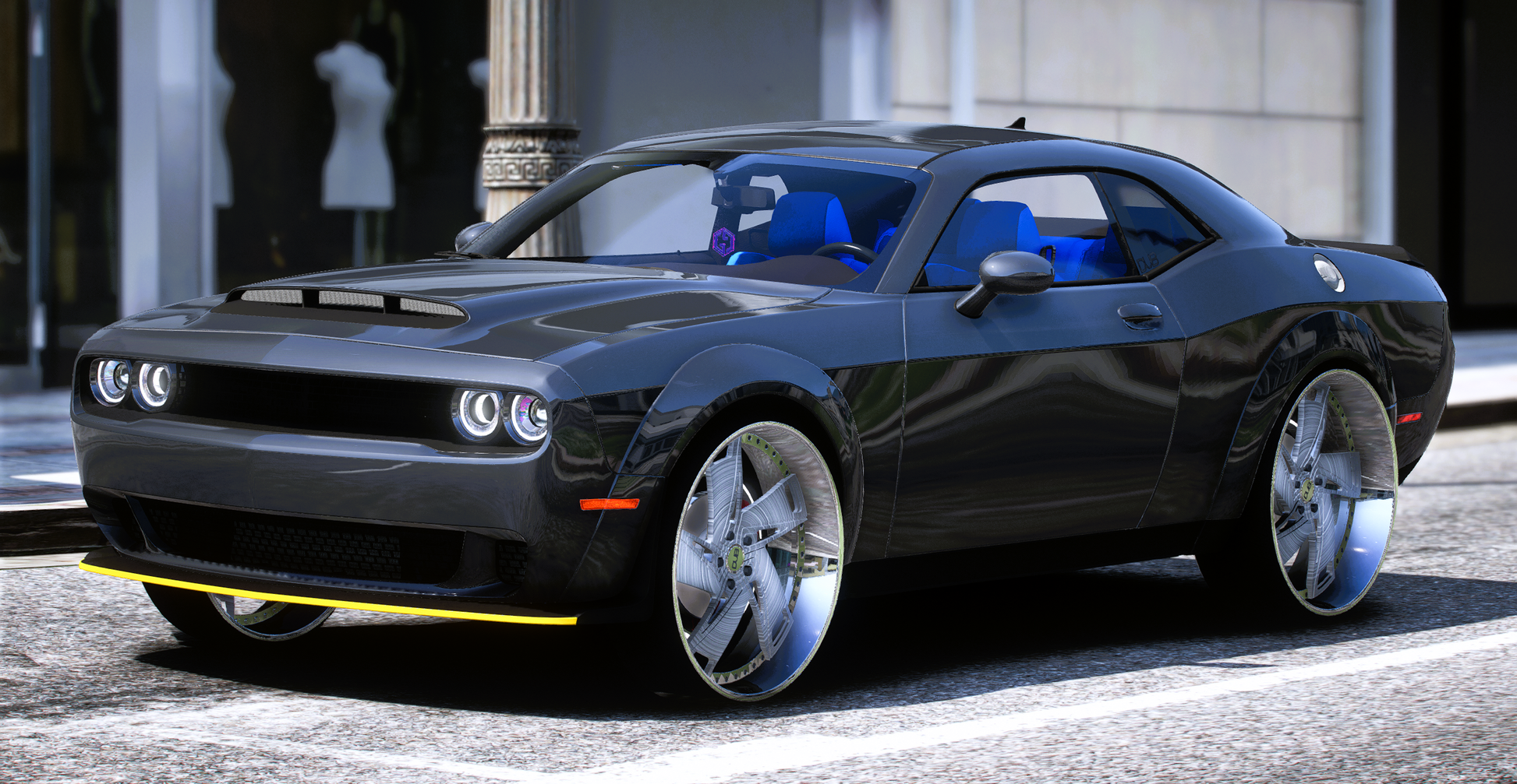 (Unbranded) Dodge Challenger Demon Donk | Krazy Customs