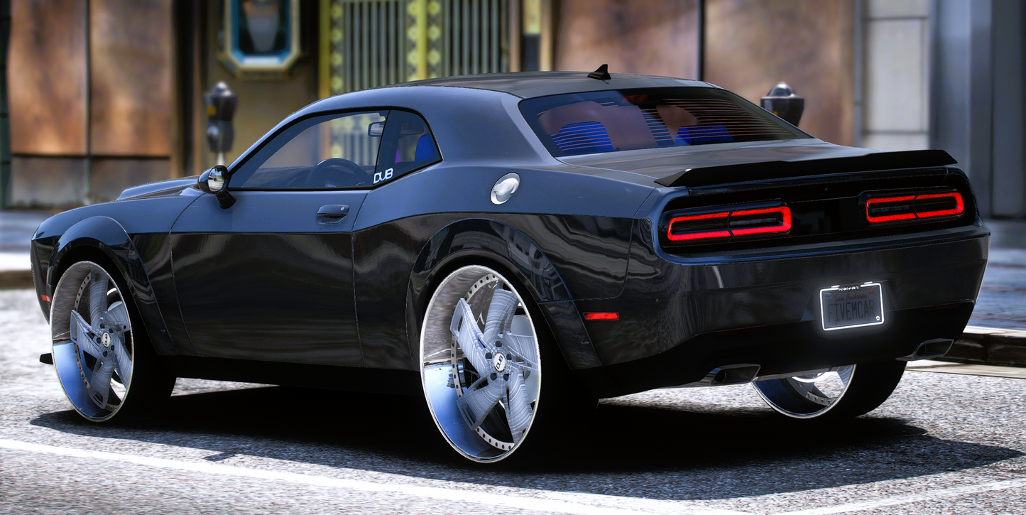(Unbranded) Dodge Challenger Demon Donk | Krazy Customs