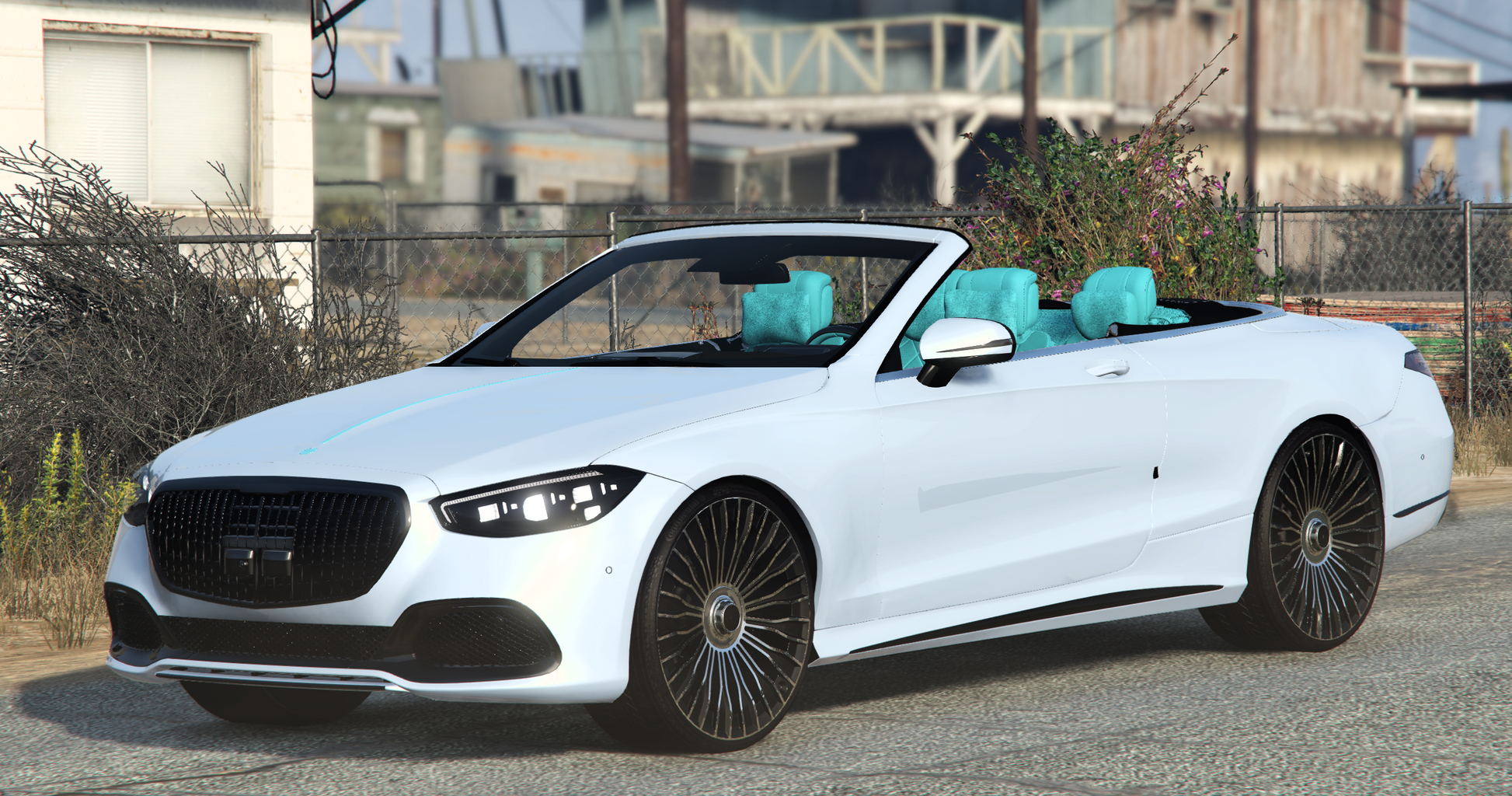 (Unbranded) 2024 Mercedes-Maybach S680 2 Door Convertible Tiffany Edition AutoRoof | Bleed