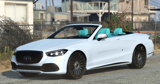 (Unbranded) 2024 Mercedes-Maybach S680 2 Door Convertible Tiffany Edition AutoRoof | Bleed