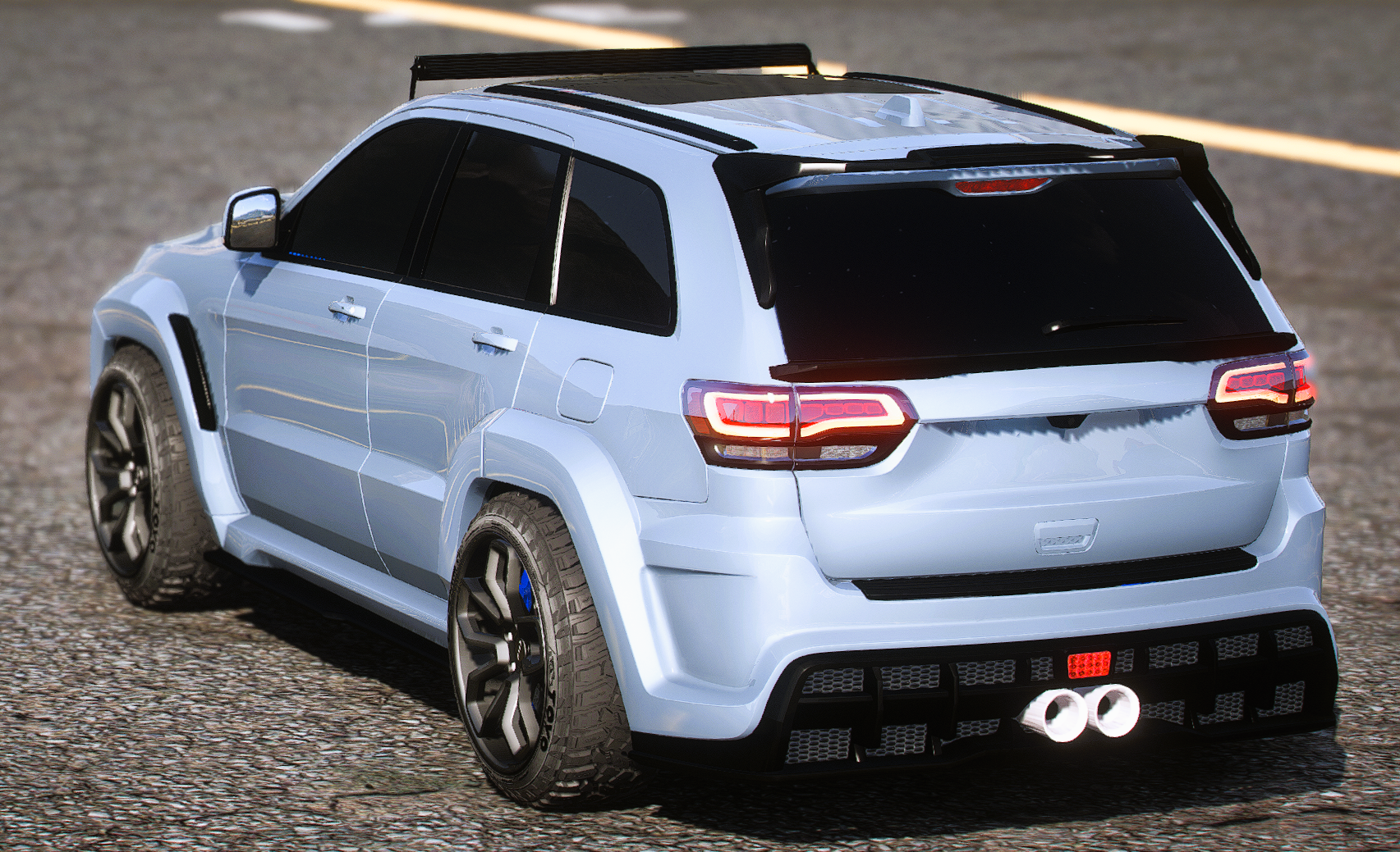 (Unbranded) Jeep Grand Cherokee Trackhawk Titan Custom | BRM Mods