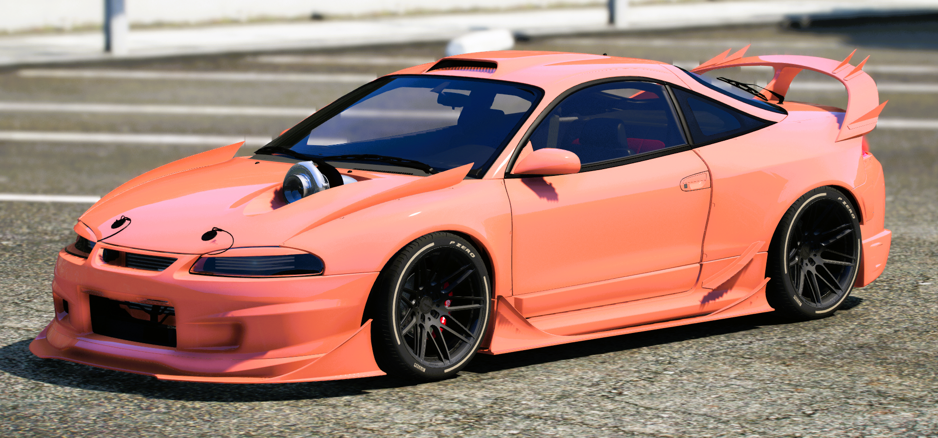 (Unbranded) Mitsubishi Eclipse Single Turbo Show Edition | Tora