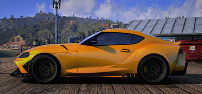 (Unbranded) Toyota Supra A90 MK5 Keyvany | Lemon