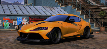(Unbranded) Toyota Supra A90 MK5 Keyvany | Lemon