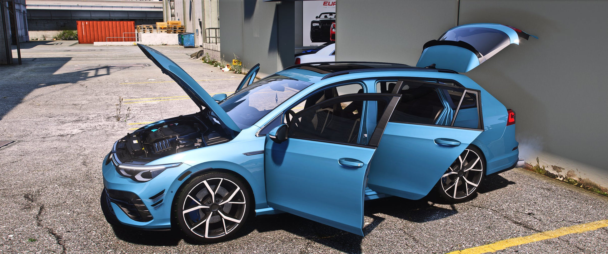 (Unbranded) Volkswagen MK8 Estate | German Builds