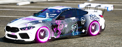 (Unbranded) BMW M8 Neon Bear [Dinamic Lights] | NEO DESIGNER