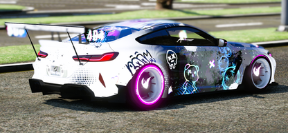 (Unbranded) BMW M8 Neon Bear [Dinamic Lights] | NEO DESIGNER