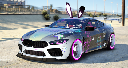 (Unbranded) BMW M8 Neon Bunny Edition [Dynamic Lights] | ND/A1