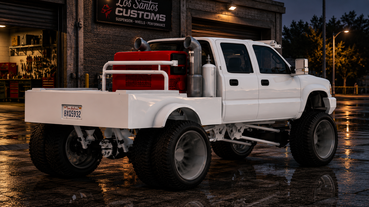 (Unbranded) Chevrolet Silverado 2500HD Cateye Custom Welder Rig (Bulletproof)