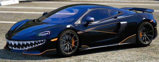 (Unbranded) McLaren 600LT Deep Sea Shark | CC