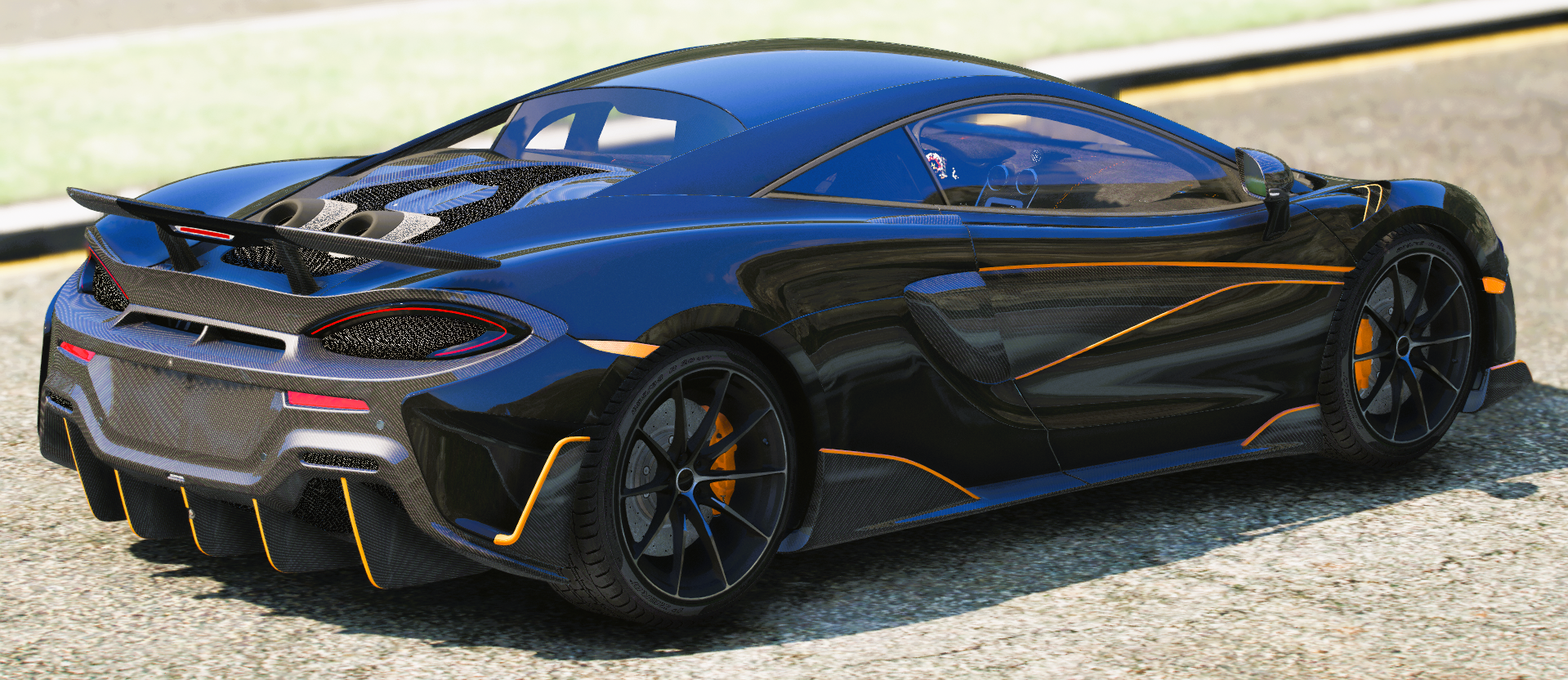 (Unbranded) McLaren 600LT Deep Sea Shark | CC
