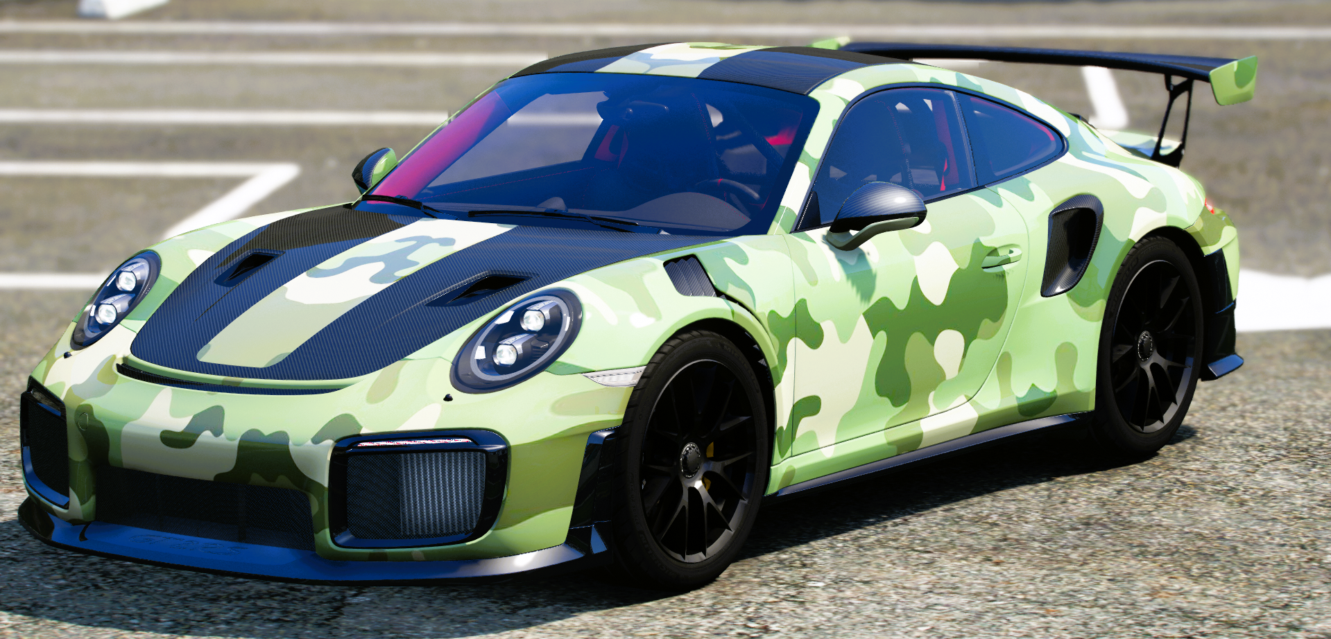 (Unbranded) Porsche 991 GT2 RS "Camo" | CFF