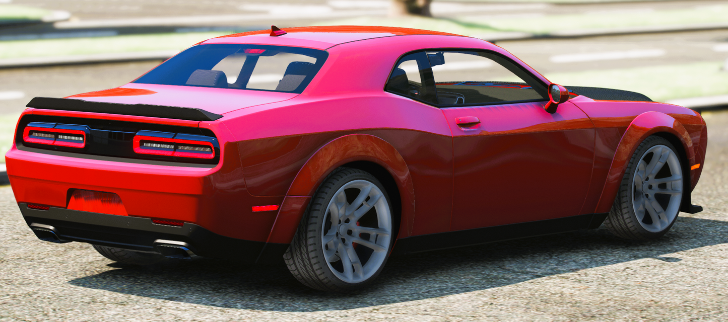 (Unbranded) Dodge Challenger SRT OG Fury