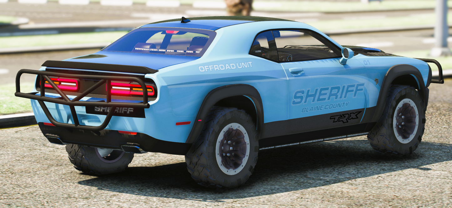 (Unbranded) Challenger X TRX Police Mix | THCK Customs