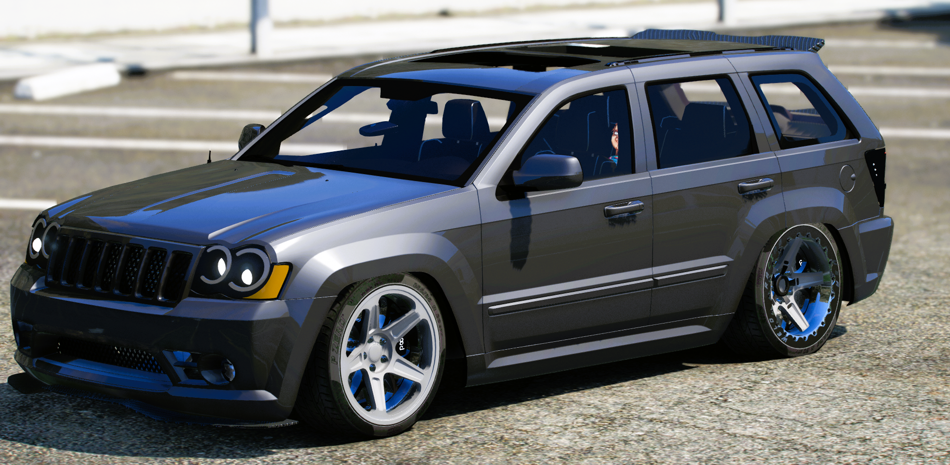 (Unbranded) Grand Cherokee Trackhawk Nightstorm (7 Seater) | Loxvi