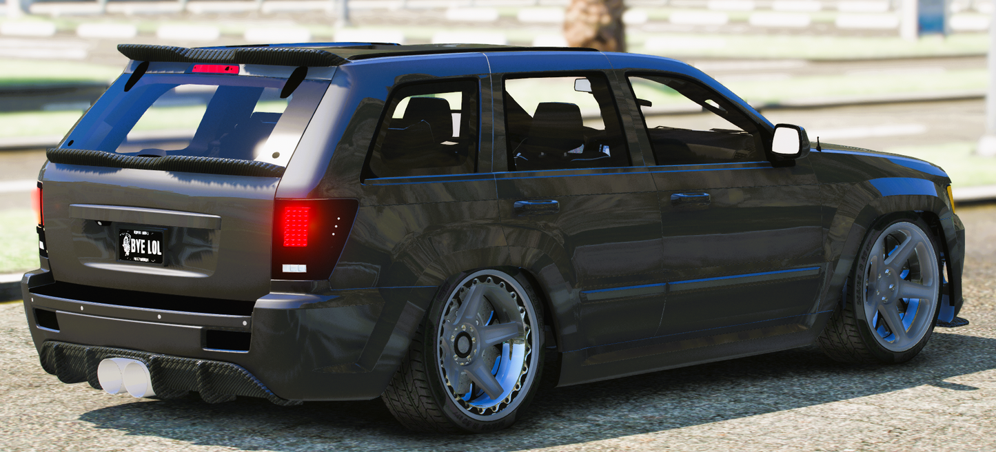 (Unbranded) Grand Cherokee Trackhawk Nightstorm (7 Seater) | Loxvi
