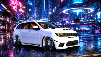(Unbranded) Custom Jeep Grand Cherokee Trackhawk with Sound Box (Armored)