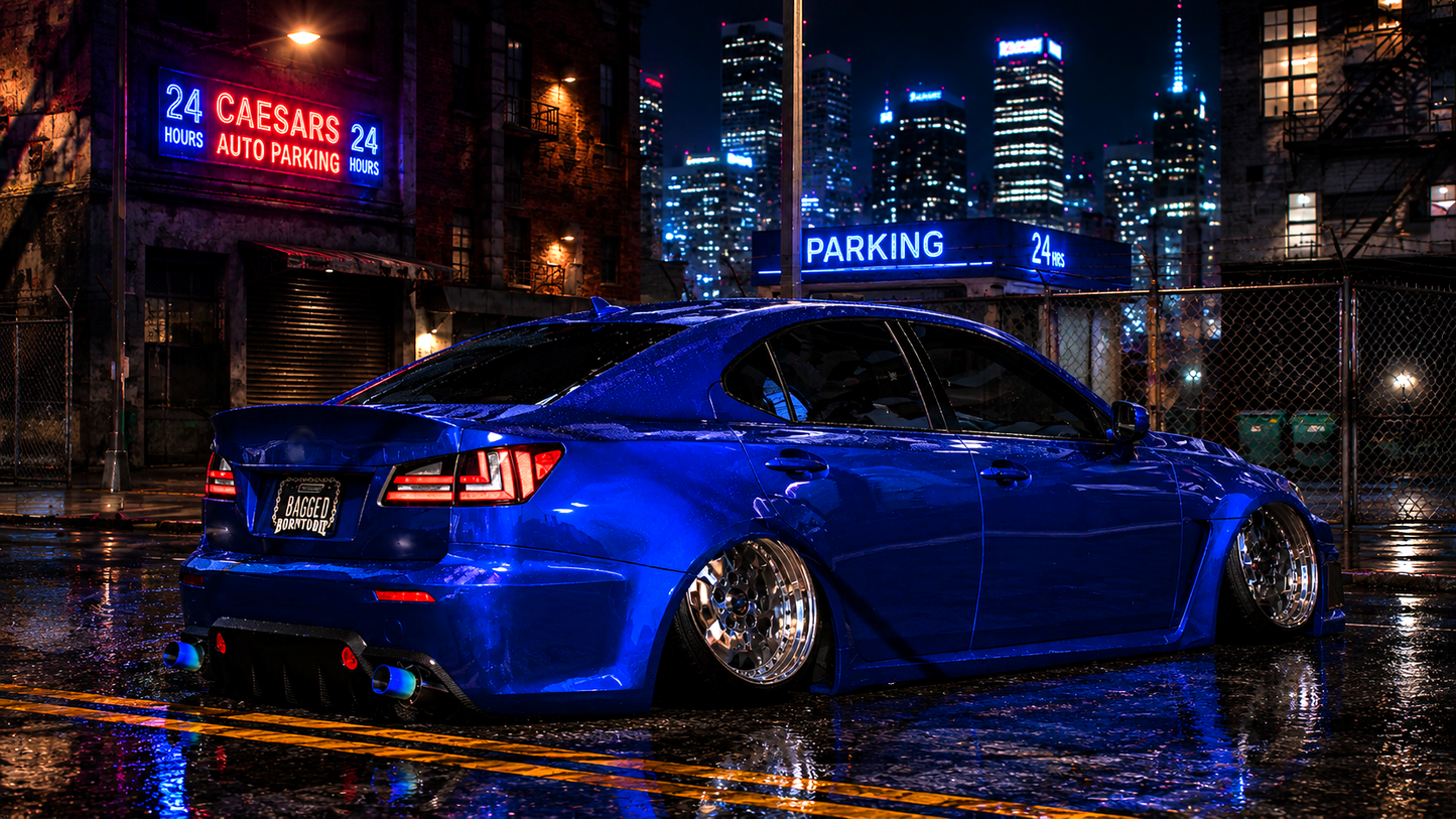 (Unbranded) Bagged Lexus IS-F